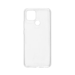 Capa de Silicone Macio para Oppo A15 Transparente Capa de Silicone Macio para Oppo A15 Transparente